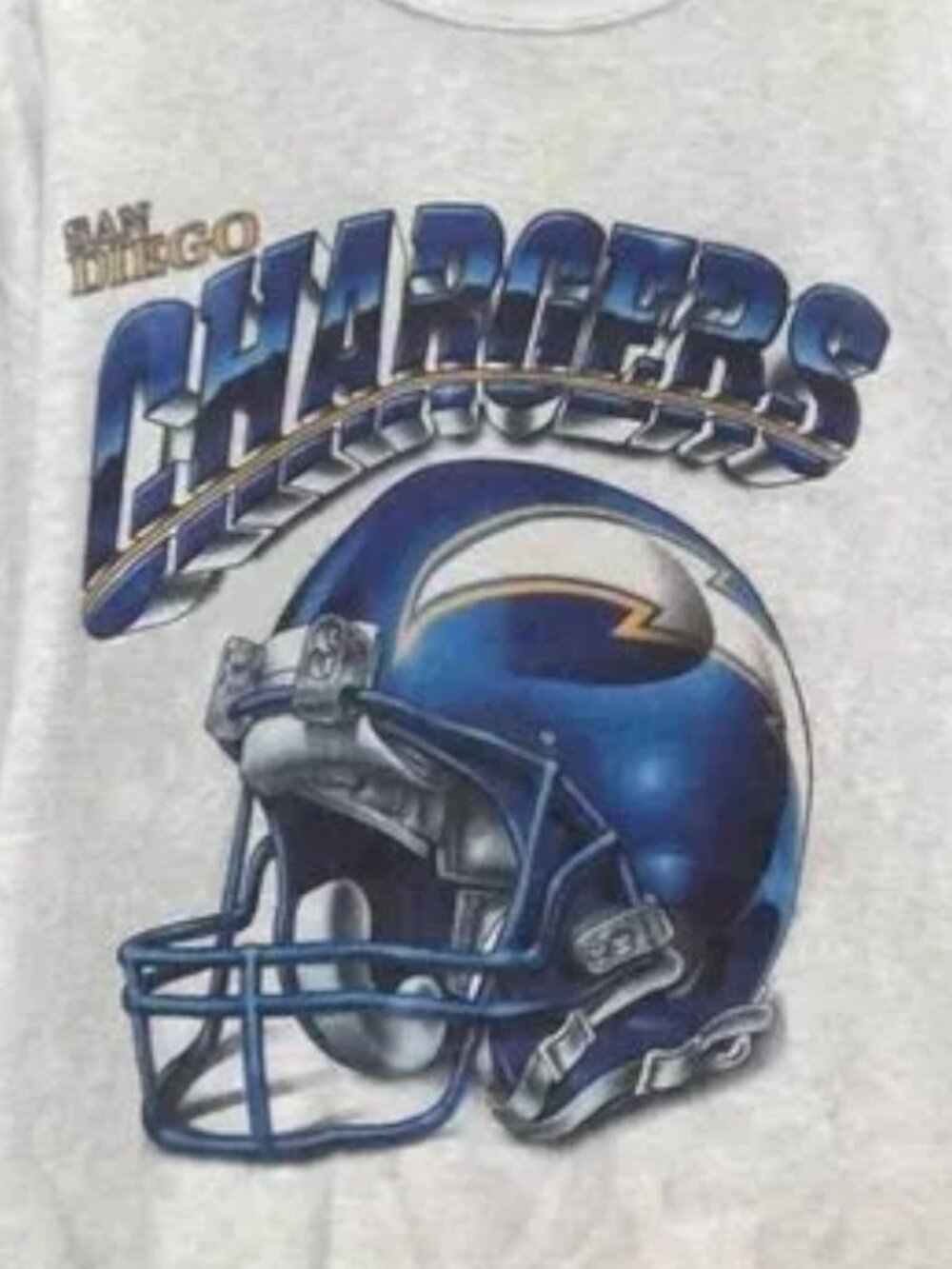 Vintage NFL San Diego Chargers Sweatshirt, San Diego Chargers Shirt, Los Angeles - Picture 2 of 4